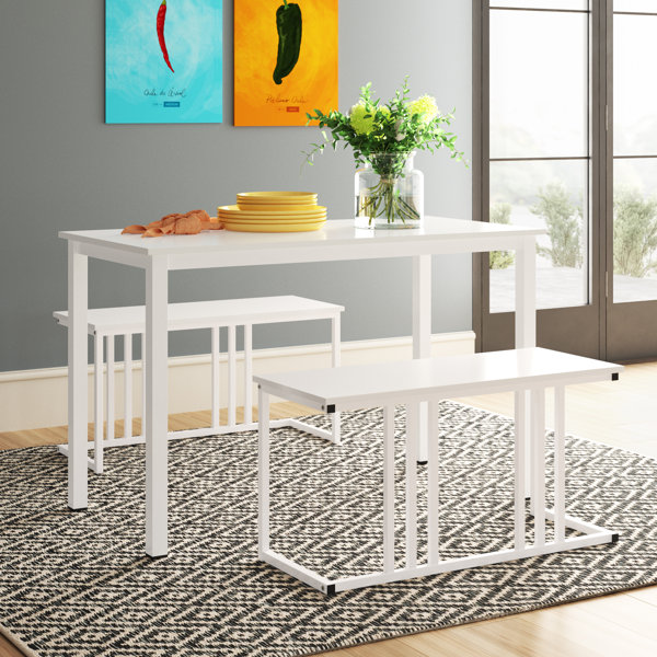 Wade Logan® Alesha 3 Piece Dining Table Set Kitchen Table Wayfair